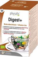 Physalis Biokruideninfusie Digest+ Thee 20Stuks - thumbnail