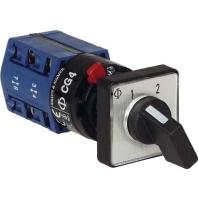 Kraus & Naimer CG4.A221.FS2 Lastscheidingsschakelaar 10 A 1 x 60 ° Grijs, Zwart 1 stuk(s)