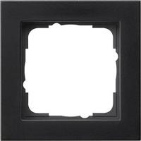 Zwart mat enkel afdekraam Gira E2 021109 - thumbnail