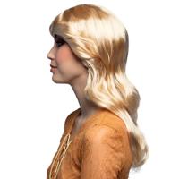 Pruik disco doll blond - thumbnail
