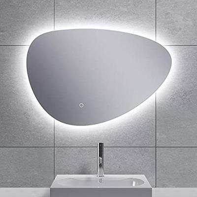Spiegel Wiesbaden Uovo Organisch Dimbaar LED Verlichting Condensvrij 70 cm Spiegel Wiesbaden Uovo Organisch Dimbaar LED Verlichting Condensvrij 70 cm