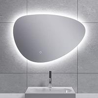 Spiegel Wiesbaden Uovo Organisch Dimbaar LED Verlichting Condensvrij 70 cm - thumbnail