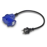 Pro Plus Verloopkabel 40cm Schuko Naar Haakse Cee - thumbnail
