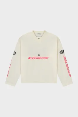Equalité Arena Longsleeve Jersey Heren Gebroken Wit - Maat M - Kleur: Gebroken Wit | Soccerfanshop Equalité Arena Longsleeve Jersey Heren Gebroken Wit - Maat M - Kleur: Gebroken Wit | Soccerfanshop