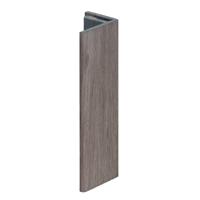 Keralit eindprofiel 17 mm Taupe eiken (2806) - thumbnail