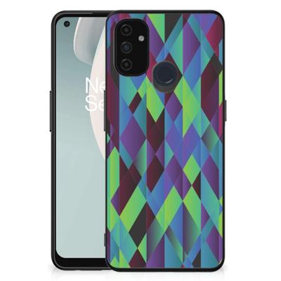 OnePlus Nord N100 Backcover Abstract Green Blue