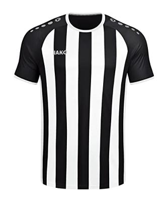 JAKO 4215K Maillot Inter Mc Kids - Zwart/Wit/Zilver - 164