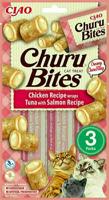 INABA CHURU BITES CAT CHICKEN RECIPE WRAPS TUNA WITH SALMON RECIPE 3X10 GR - thumbnail