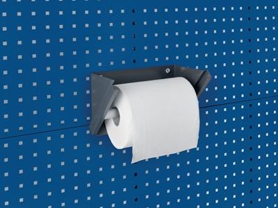 Bott Papierrolhouder | B315xD185xH180mm | rolbreedte max. 260 mm | wiel-d. max. 280 mm | 1 stuk - 63003058.19V 63003058.19V