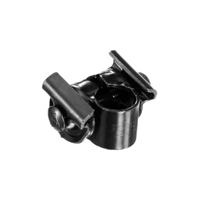 Zadelstrop Selle Royal met 1 moer - zwart