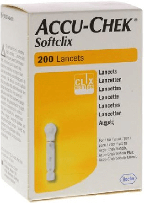 Accu-Chek Softclix lancetten 200 Stuks