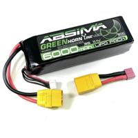 Absima LiPo accupack 11.1 V 6000 mAh Aantal cellen: 3 50 C Stick XT90 - thumbnail