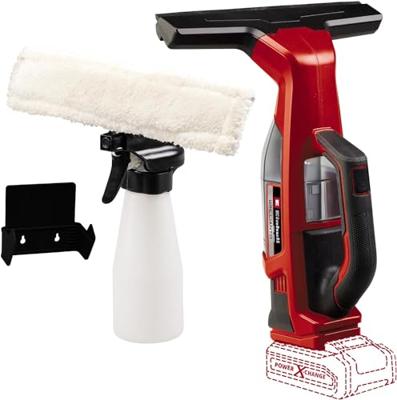 Einhell Brillianto Power X-Change Raamreiniger Rood, Zwart Aantal meegeleverde accus: 0