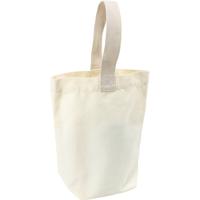 Creativ Company Kleine stoffen tas, h: 26 cm, d: 9,5 cm, b: 23 cm, licht naturel, 1 stuk - thumbnail