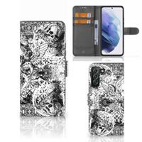 Telefoonhoesje met Naam Samsung Galaxy S22 Plus Skulls Angel - thumbnail