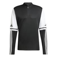 adidas Squadra 25 Trainingstrui 1/4-Zip Zwart Wit - thumbnail