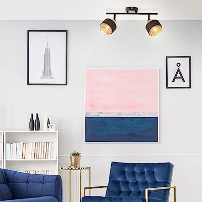 Brilliant 2-lichts plafondlampGrove zwart met goud - 99301/86