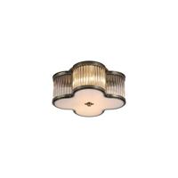 Searchlight PlafondlampLotus antiek messing Ø 32cm - 77210-2AB - thumbnail