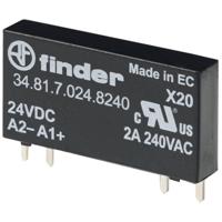 Finder Halfgeleiderrelais 34.81.7.005.9024 Schakelspanning (max.): 33 V/DC Direct schakelend 1 stuk(s) - thumbnail