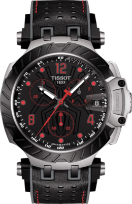 Horlogeband Tissot T1154172705701 / T603045129 Rubber Zwart 21mm Horlogeband Tissot T1154172705701 / T603045129 Rubber Zwart 21mm