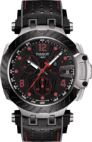 Horlogeband Tissot T1154172705701 / T603045129 Rubber Zwart 21mm - thumbnail