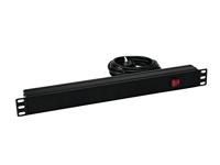 EUROLITE Distributor R19-8 1U bk 2.7m - thumbnail