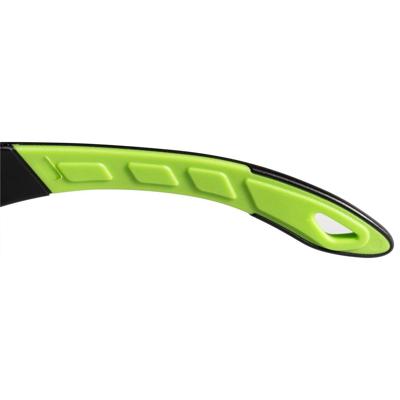 uvex pheos 9192225 Veiligheidsbril Incl. UV-bescherming Zwart, Groen