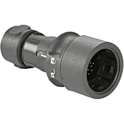 Bulgin PXP6010/02S/CR/0507 Ronde connector Koppeling, recht Totaal aantal polen: 2 Serie (ronde connectoren): Buccaneer 6000 1 stuk(s)