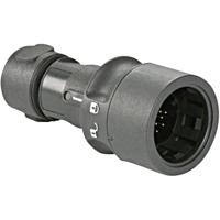 Bulgin PXP6010/02S/CR/0507 Ronde connector Koppeling, recht Totaal aantal polen: 2 Serie (ronde connectoren): Buccaneer 6000 1 stuk(s) - thumbnail