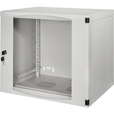 LogiLink W09F64G 19inch-wandkast (b x h x d) 540 x 460 x 450 mm 9 HE Grijs (RAL 7035) LogiLink W09F64G 19inch-wandkast (b x h x d) 540 x 460 x 450 mm 9 HE Grijs (RAL 7035)