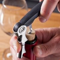 Vacu Double Hinged Corkscrew Black - thumbnail