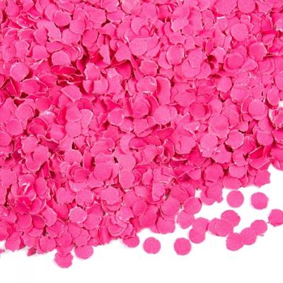 Confetti 100 gram donkerroze Confetti 100 gram donkerroze