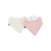 Slabbetjesset Domiva Licht Roze Katoen 2 Onderdelen (2 Stuks) - thumbnail