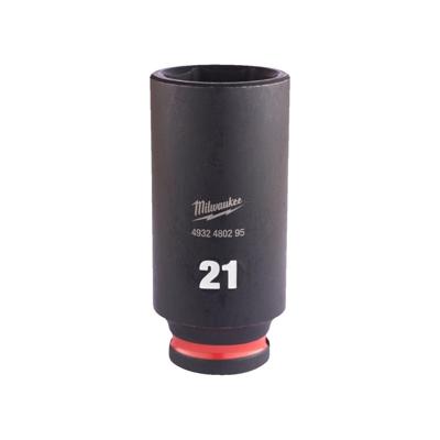 Milwaukee Accessoires SHOCKWAVE Slagdop 3/8" diep 21mm | 1 stuk - 4932480295 Milwaukee Accessoires SHOCKWAVE Slagdop 3/8" diep 21mm | 1 stuk - 4932480295