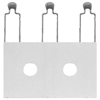 Kemet Keramische condensator (l x b x h) 3.8 x 2.5 x 5.8 mm 100 stuk(s)