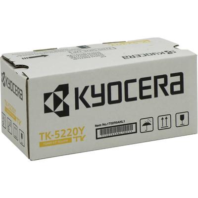 Kyocera Toner TK-5220 Y Origineel Geel 1200 bladzijden 1T02R9ANL1 Kyocera Toner TK-5220 Y Origineel Geel 1200 bladzijden 1T02R9ANL1