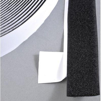 Klitteband klevend 38mm zwart lus 25m Klitteband klevend 38mm zwart lus 25m