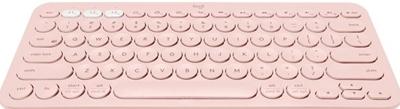 Logitech K380 Multi-Device Bluetooth Wireless Keyboard met Easy-Switch voor Maximaal 3 Apparaten, Slank, 2 Jaar Batterij - PC, Laptop, Windows, Mac, Chrome OS, Android, iPad OS, Apple TV - Roze