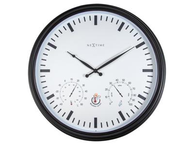 Weerstation - Wandklok - Weersbestendig - 50,5 cm en Zonnebloem Weerstation - Wandklok - Weersbestendig - 50,5 cm en Zonnebloem