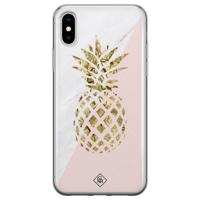 iPhone XS Max siliconen hoesje - Ananas - thumbnail