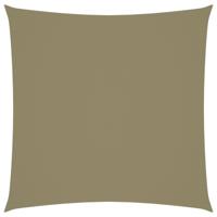 VidaXL Zonnescherm vierkant 3x3 m oxford stof beige - thumbnail