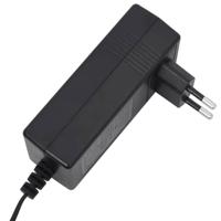 Sta-op-massagestoel stof lichtgrijs - thumbnail