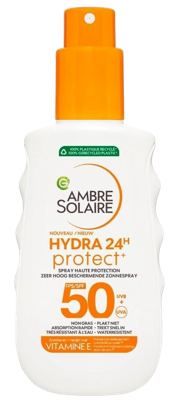Garnier Ambre Solaire Hydra 24h Protect SPF50 Zonnespray