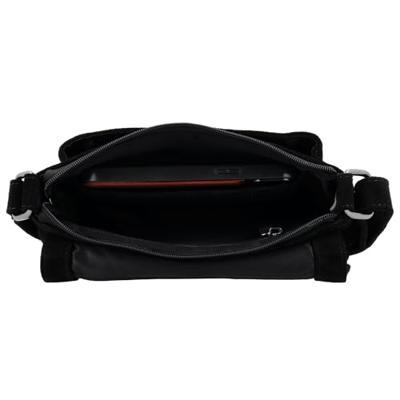 Hide & stitches brazos schoudertas-Black
