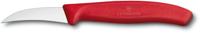 Victorinox Schilmesje gebogen rood - thumbnail
