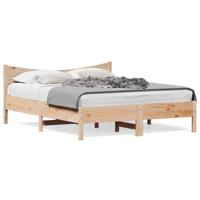 Bedframe zonder matras massief grenenhout 180x200 cm - thumbnail