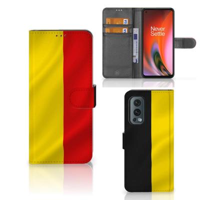 OnePlus Nord 2 5G | Bookstyle Case | Belgische Vlag