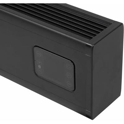Convector Verwarming Eurom Alutherm Baseboard 1000W Laag Model met Wi-Fi Zwart
