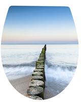 Cornat Wc-Bril Duroplast Sc Zeezicht Bl - KSDSC250 - thumbnail