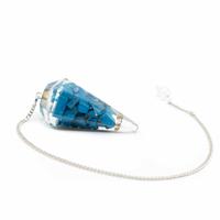 Pendel Edelsteen Turkoois Orgone Blauw - thumbnail